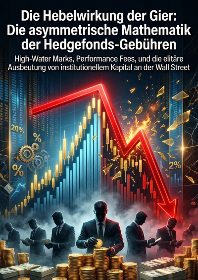 'Cover von Die Hebelwirkung der Gier: Die asymmetrische Mathematik der Hedgefonds-Gebühren'-Cover