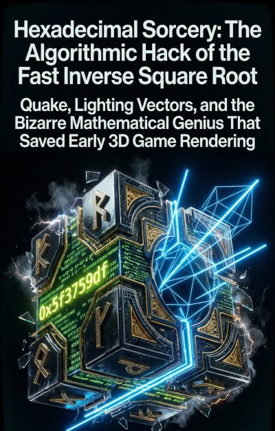 'Cover von Hexadecimal Sorcery: The Algorithmic Hack of the Fast Inverse Square Root'-Cover