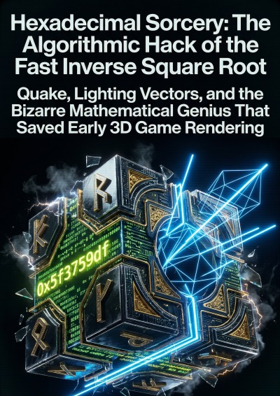 'Cover von Hexadecimal Sorcery: The Algorithmic Hack of the Fast Inverse Square Root'-Cover
