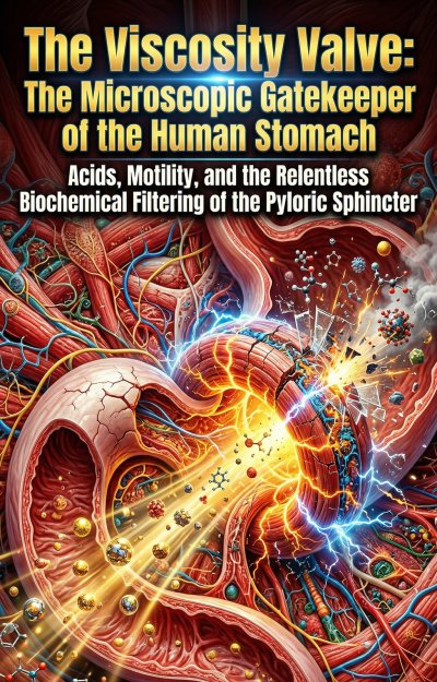 'Cover von The Viscosity Valve: The Microscopic Gatekeeper of the Human Stomach'-Cover