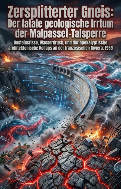 'Cover von Zersplitterter Gneis: Der fatale geologische Irrtum der Malpasset-Talsperre'-Cover
