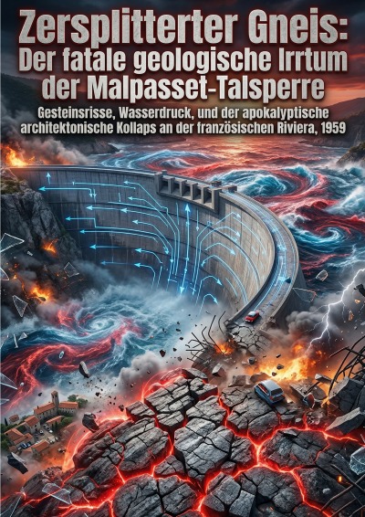 'Cover von Zersplitterter Gneis: Der fatale geologische Irrtum der Malpasset-Talsperre'-Cover