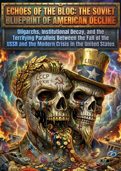 'Cover von Echoes of the Bloc: The Soviet Blueprint of American Decline'-Cover
