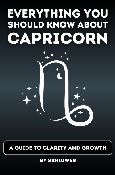 'Cover von The Capricorn Book: Everything You Should Know About Capricorns'-Cover
