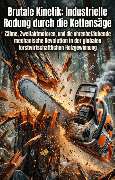 'Cover von Brutale Kinetik: Industrielle Rodung durch die Kettensäge'-Cover