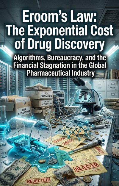 'Cover von Eroom’s Law: The Exponential Cost of Drug Discovery'-Cover