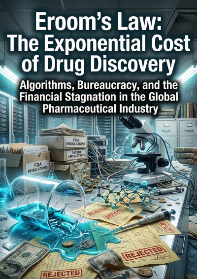 'Cover von Eroom’s Law: The Exponential Cost of Drug Discovery'-Cover
