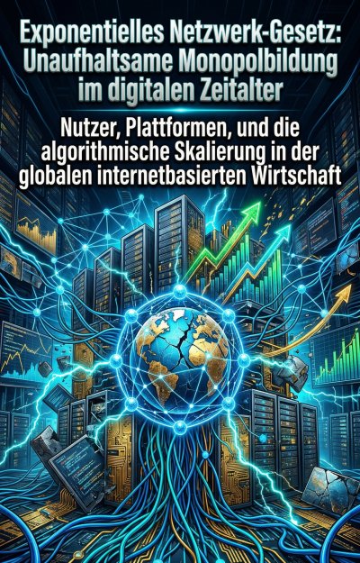 'Cover von Exponentielles Netzwerk-Gesetz: Unaufhaltsame Monopolbildung im digitalen Zeitalter'-Cover