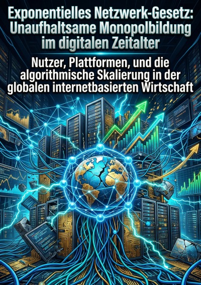 'Cover von Exponentielles Netzwerk-Gesetz: Unaufhaltsame Monopolbildung im digitalen Zeitalter'-Cover