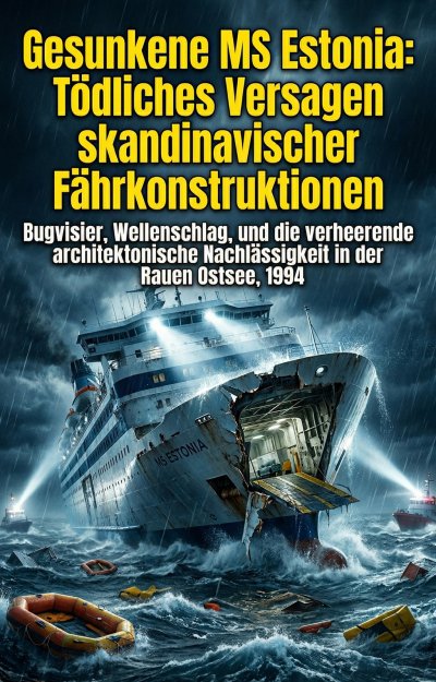 'Cover von Gesunkene MS Estonia: Tödliches Versagen skandinavischer Fährkonstruktionen'-Cover