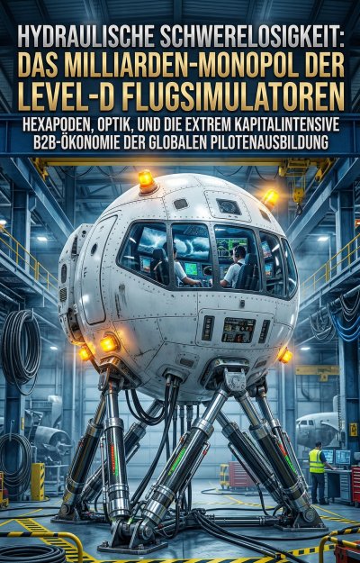 'Cover von Hydraulische Schwerelosigkeit: Das Milliarden-Monopol der Level-D Flugsimulatoren'-Cover