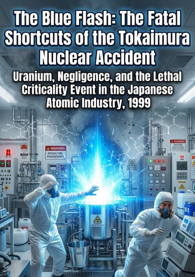 'Cover von The Blue Flash: The Fatal Shortcuts of the Tokaimura Nuclear Accident'-Cover