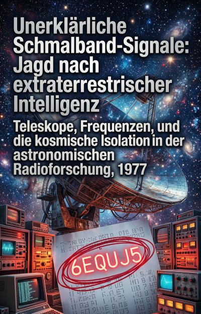 'Cover von Unerklärliche Schmalband-Signale: Jagd nach extraterrestrischer Intelligenz'-Cover