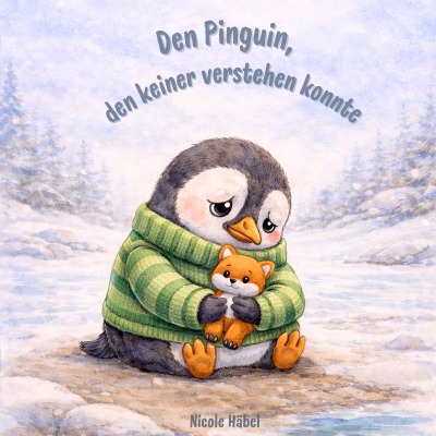 'Cover von Den Pinguin, den keiner verstehen konnte'-Cover