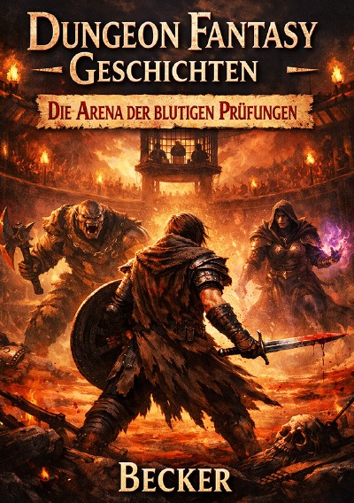 'Cover von Dungeon Fantasy Geschichten I Die Arena der blutigen Prüfungen'-Cover