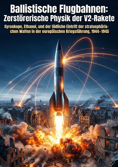 'Cover von Ballistische Flugbahnen: Zerstörerische Physik der V2-Rakete'-Cover