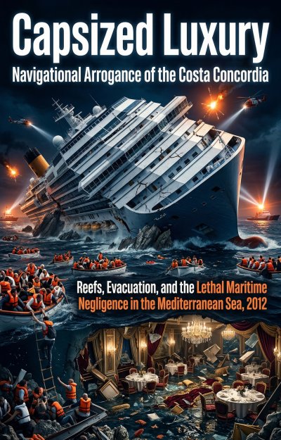 'Cover von Capsized Luxury: Navigational Arrogance of the Costa Concordia'-Cover