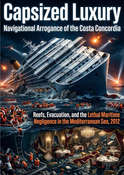 'Cover von Capsized Luxury: Navigational Arrogance of the Costa Concordia'-Cover