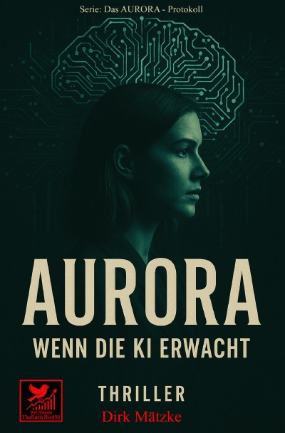 'Cover von Aurora – Wenn die KI erwacht'-Cover