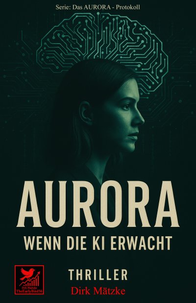'Cover von Aurora – Wenn die KI erwacht'-Cover