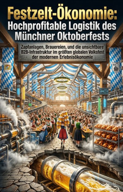 'Cover von Festzelt-Ökonomie: Hochprofitable Logistik des Münchner Oktoberfests'-Cover