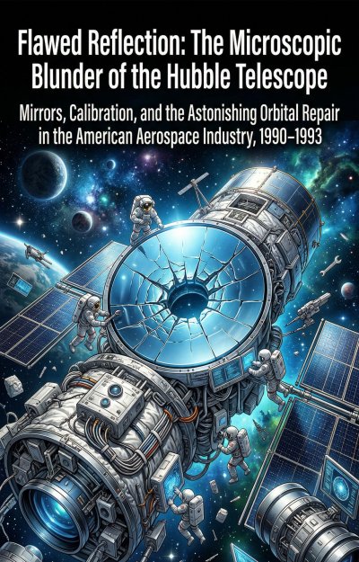 'Cover von Flawed Reflection: The Microscopic Blunder of the Hubble Telescope'-Cover