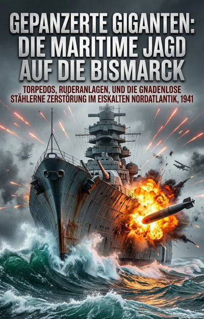 'Cover von Gepanzerte Giganten: Die maritime Jagd auf die Bismarck'-Cover
