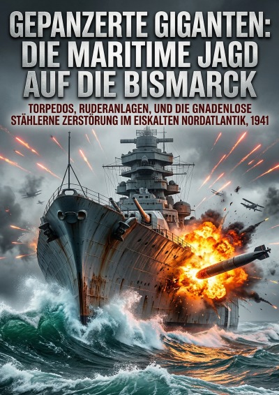 'Cover von Gepanzerte Giganten: Die maritime Jagd auf die Bismarck'-Cover