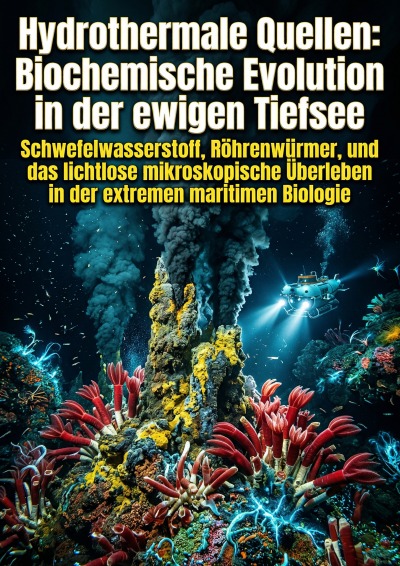 'Cover von Hydrothermale Quellen: Biochemische Evolution in der ewigen Tiefsee'-Cover