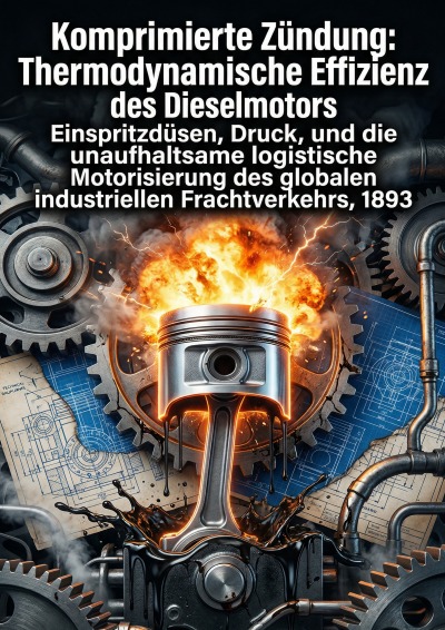 'Cover von Komprimierte Zündung: Thermodynamische Effizienz des Dieselmotors'-Cover