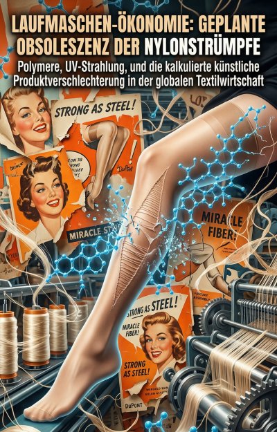 'Cover von Laufmaschen-Ökonomie: Geplante Obsoleszenz der Nylonstrümpfe'-Cover