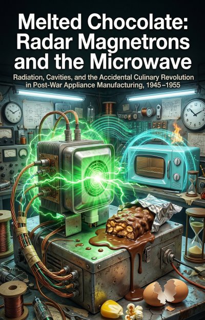 'Cover von Melted Chocolate: Radar Magnetrons and the Microwave'-Cover