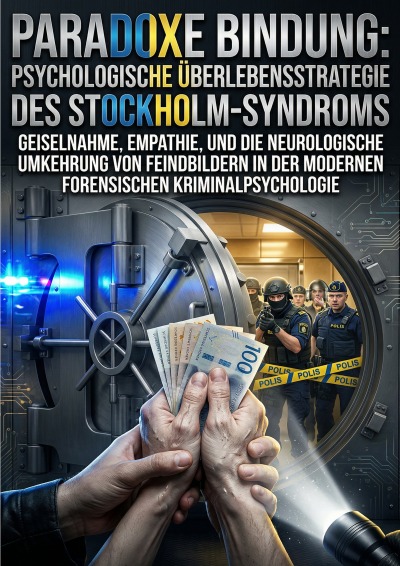 'Cover von Paradoxe Bindung: Psychologische Überlebensstrategie des Stockholm-Syndroms'-Cover