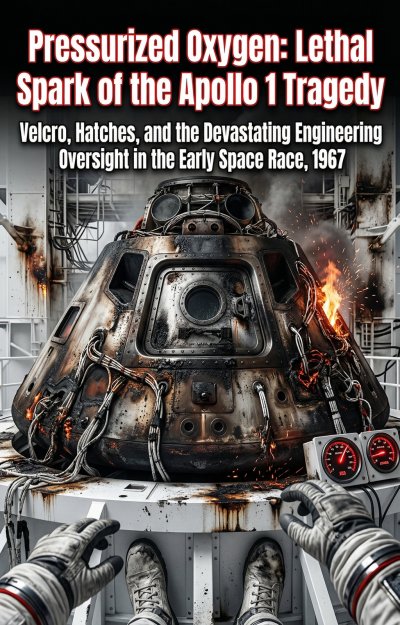 'Cover von Pressurized Oxygen: Lethal Spark of the Apollo 1 Tragedy'-Cover