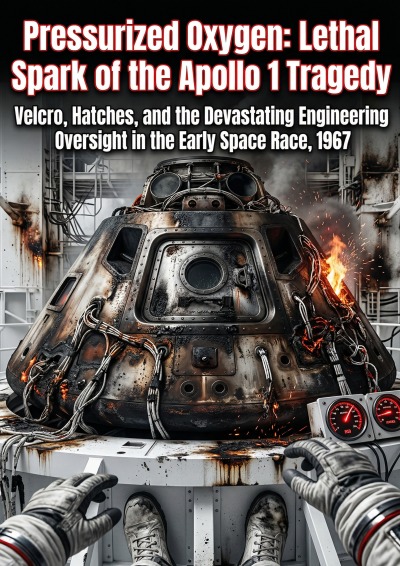 'Cover von Pressurized Oxygen: Lethal Spark of the Apollo 1 Tragedy'-Cover