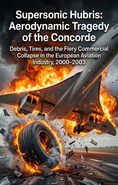 'Cover von Supersonic Hubris: Aerodynamic Tragedy of the Concorde'-Cover