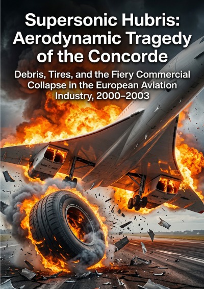 'Cover von Supersonic Hubris: Aerodynamic Tragedy of the Concorde'-Cover