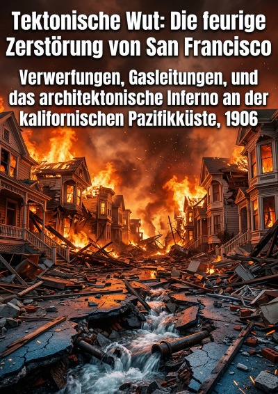 'Cover von Tektonische Wut: Die feurige Zerstörung von San Francisco'-Cover