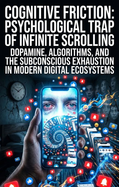 'Cover von Cognitive Friction: Psychological Trap of Infinite Scrolling'-Cover