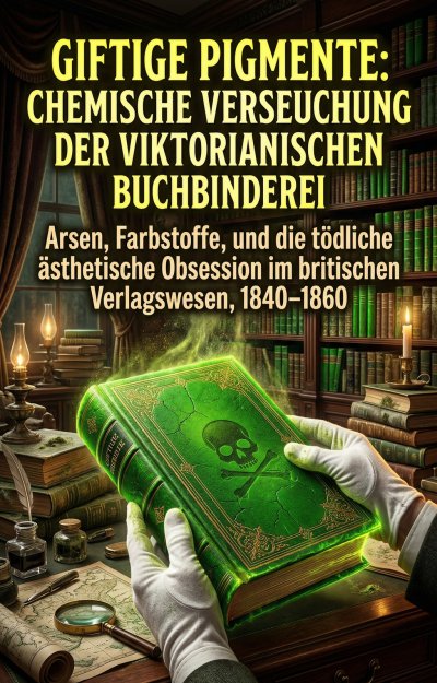 'Cover von Giftige Pigmente: Chemische Verseuchung der viktorianischen Buchbinderei'-Cover