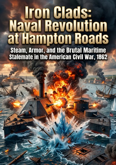 'Cover von Iron Clads: Naval Revolution at Hampton Roads'-Cover