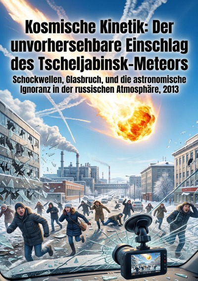 'Cover von Kosmische Kinetik: Der unvorhersehbare Einschlag des Tscheljabinsk-Meteors'-Cover