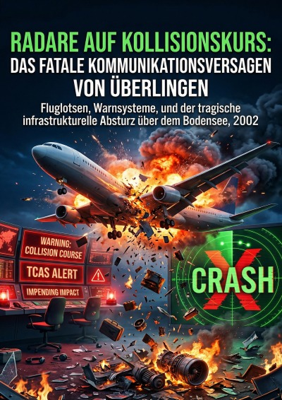'Cover von Radare auf Kollisionskurs: Das fatale Kommunikationsversagen von Überlingen'-Cover