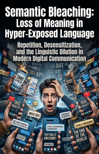 'Cover von Semantic Bleaching: Loss of Meaning in Hyper-Exposed Language'-Cover