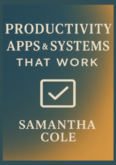 'Cover von Productivity Apps & Systems That Work'-Cover