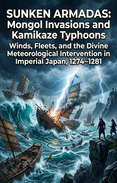 'Cover von Sunken Armadas: Mongol Invasions and Kamikaze Typhoons'-Cover