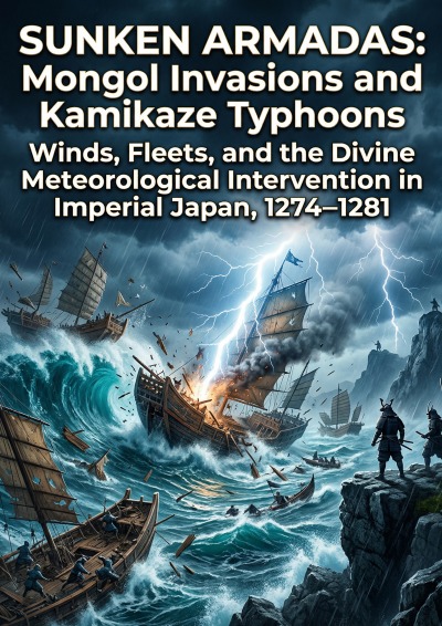 'Cover von Sunken Armadas: Mongol Invasions and Kamikaze Typhoons'-Cover