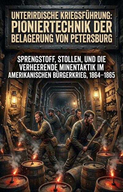 'Cover von Unterirdische Kriegsführung: Pioniertechnik der Belagerung von Petersburg'-Cover