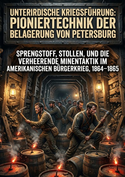 'Cover von Unterirdische Kriegsführung: Pioniertechnik der Belagerung von Petersburg'-Cover