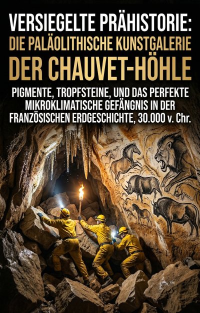 'Cover von Versiegelte Prähistorie: Die paläolithische Kunstgalerie der Chauvet-Höhle'-Cover
